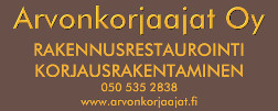 Arvonkorjaajat Oy logo